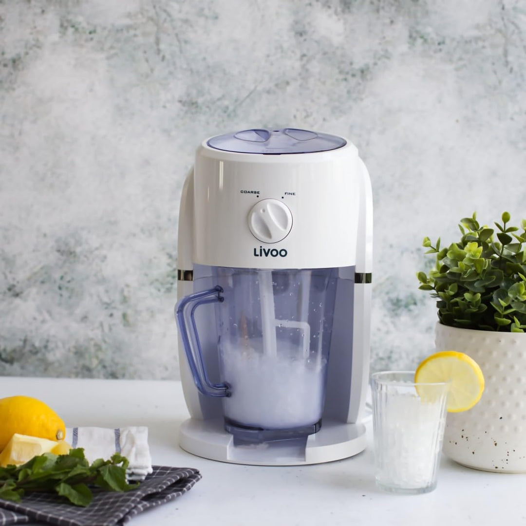 LIVOO DOM430 2-in-1 Gerät für Saucen und Crushed Eis, weiss