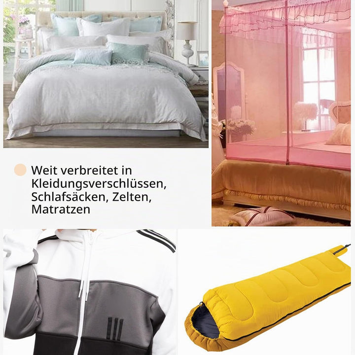 ftiemlovde 7 Farben 5mm ReissVerschluss Teilbar Verschiedene LäNgen,
