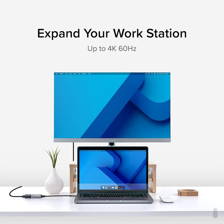 Plugable USB C auf HDMI Adapter, 2.0 HDMI, kompatibel mit Thunderbolt 3 Ports und vielen mehr, unter