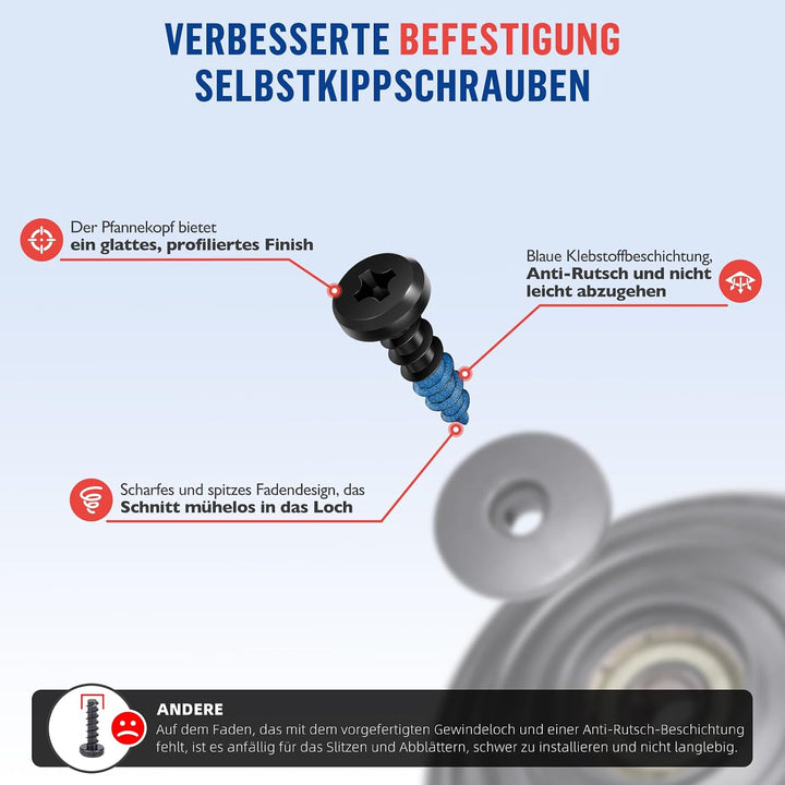 Upgrade Staubsaugerkopfanschluss + V-ball Rad für Dyson V10 V11 V15 Bodendüse Staubsauger Ersatzteil