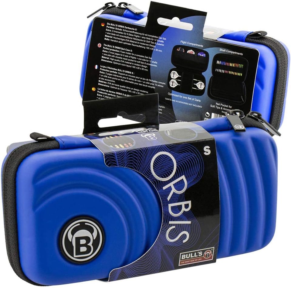 Bull's Orbis Dartcase blau, S