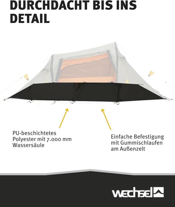Wechsel Tents Groundsheet - Zusätzlicher Zeltboden passgenau für unsere Zelt Modelle Groundsheet Aur