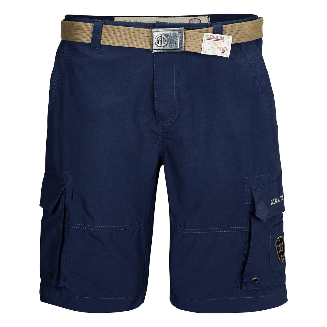 G.I.G.A. DX Unisex Casual Bermudas mit Gürtel/Kurze Hose Gs 38 Mn Brmds 52 Dunkelblau, 52 Dunkelblau