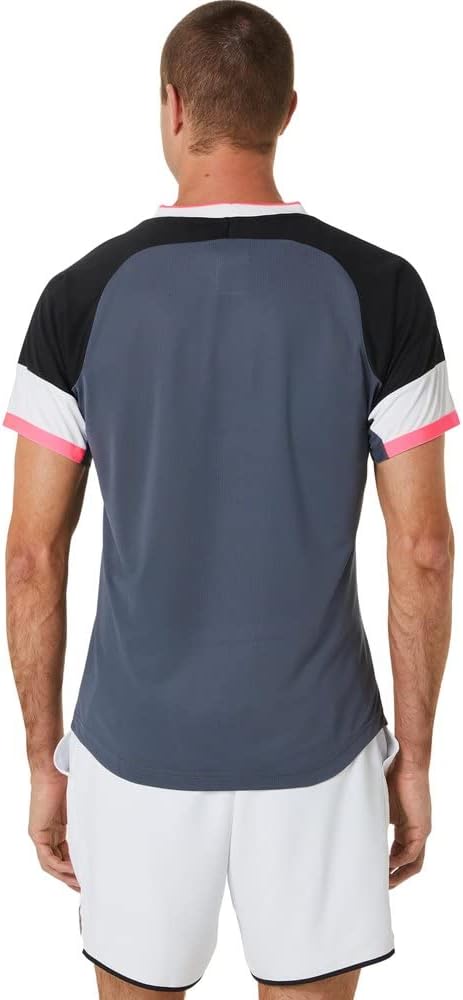 ASICS Herren Match Tennisshirt M Performance Black/Carrier Grey, M Performance Black/Carrier Grey