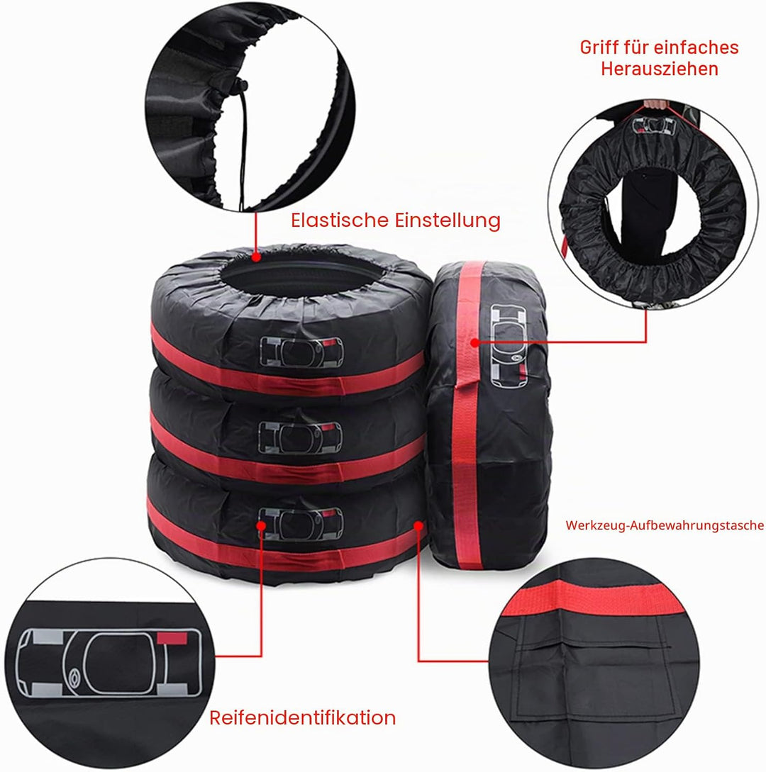 Geloo Auto Reifentaschen-Set, 13-16&