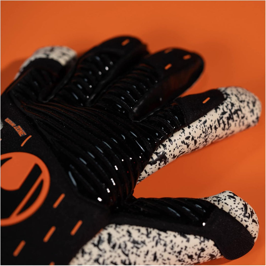uhlsport Speed Contact Supergrip+ Torwarthandschuhe 8.5 schwarzweissorange, 8.5 schwarzweissorange
