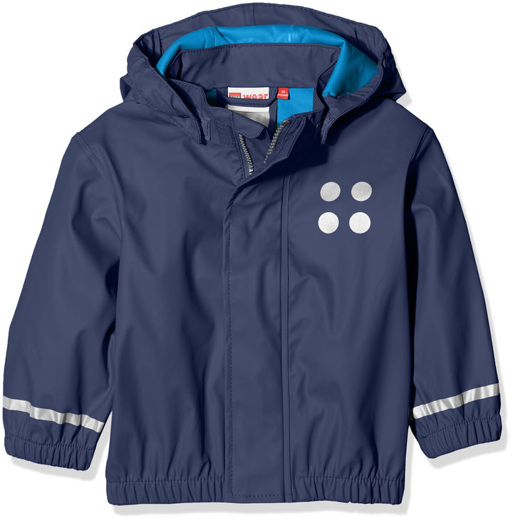 Kabooki Baby-Jungen Regenjacke 92 Blau (Dark Navy 589), 92 Blau (Dark Navy 589)