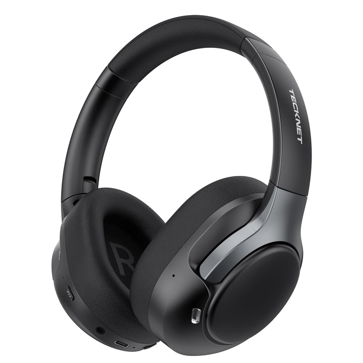 TECKNET Over Ear Kopfhörer Bluetooth mit Hybrid Active Noise Cancelling, Kabellose Bluetooth 6.0 Kop