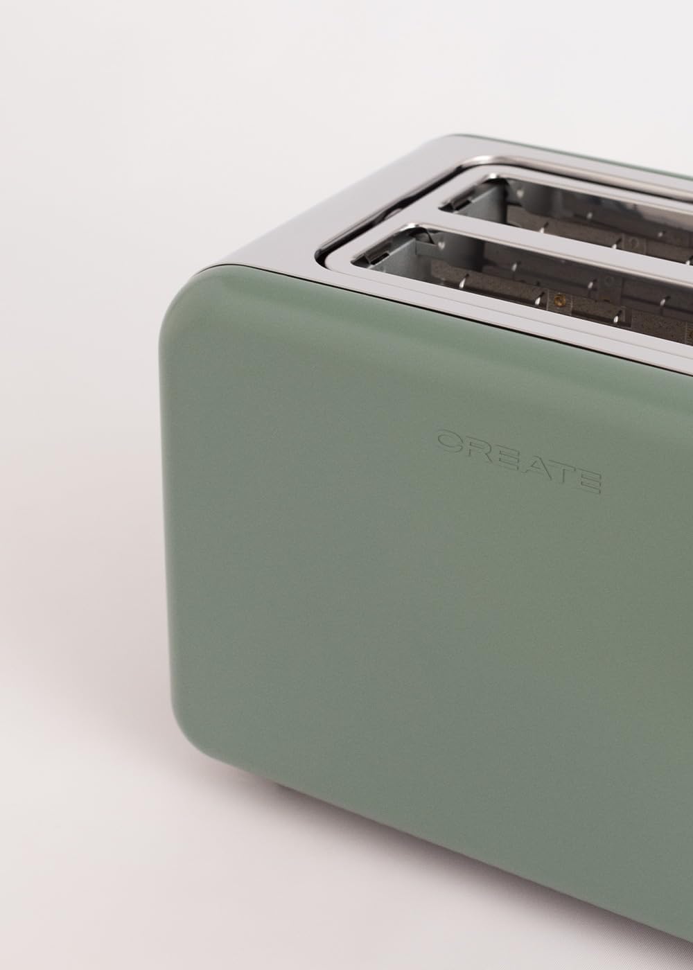 CREATE/PACK TOAST RETRO + KETTLE RETRO M/Toaster Grün-Sage mit Wasserkocher Grün-Sage/Wasserkocher 1