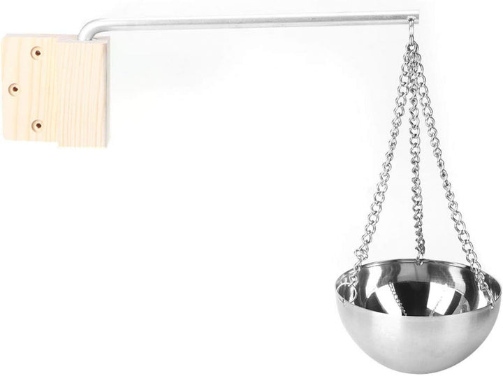 Sauna Aroma Bowl, langlebiger Sauna Aroma Cup Edelstahl Saunaraum Zubehör für Saunaraum