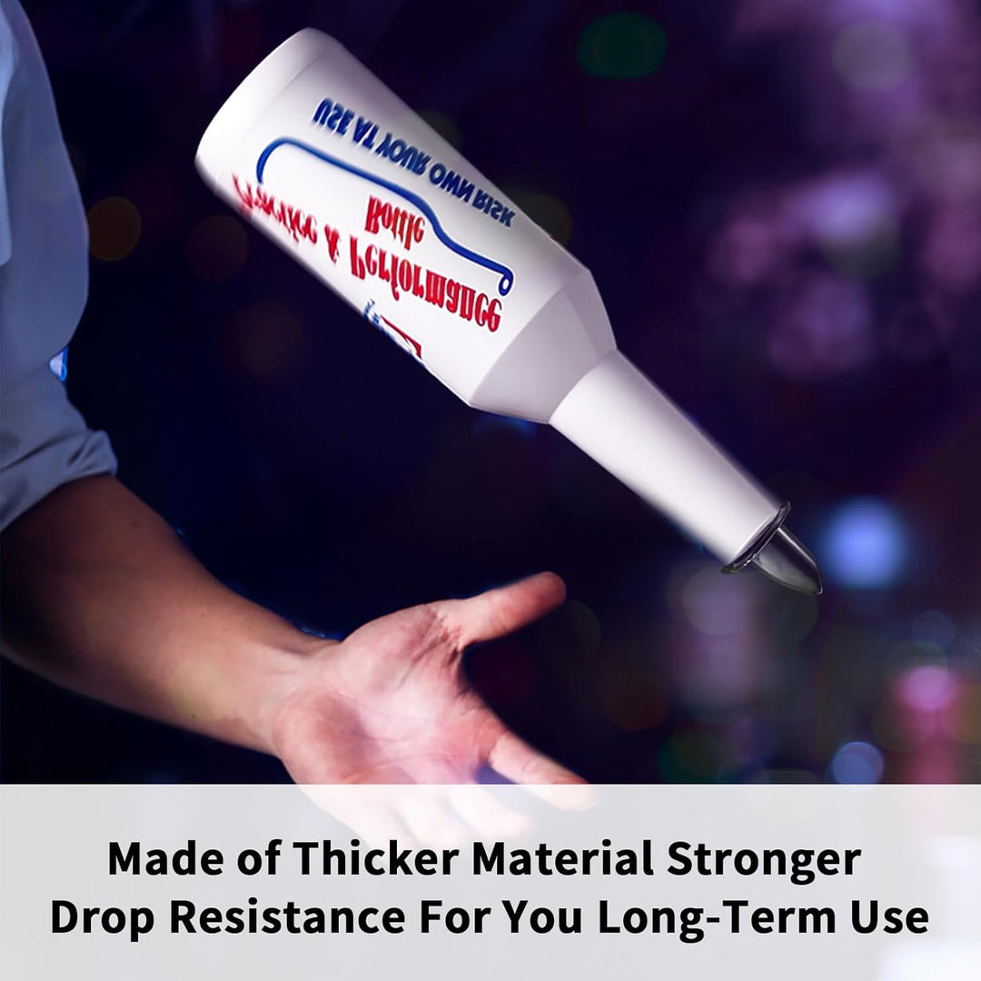 SuproBarware Flair Bottle 3er-Set – Cocktail-Shaker, Trainingsflasche, Flair Barkeeper-Übungs- und L