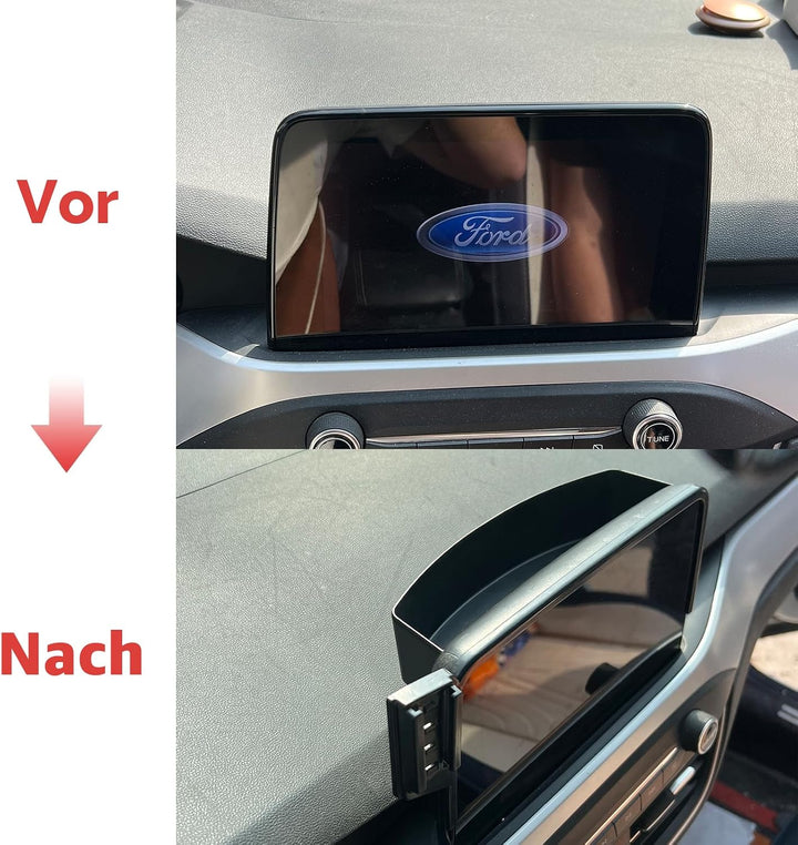 Kfz-Handyhalterung passend für Ford Kuga MK3 3D 2019~2022 ST-Line (8 Zoll), Zubehör, Bildschirm-Navi