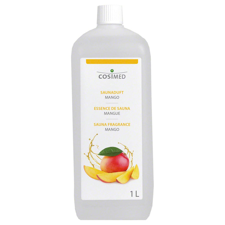 cosiMed Saunaduft Mango, Konzentrat, Saunaaufguss, Saunazubehör 1 l, 1 l
