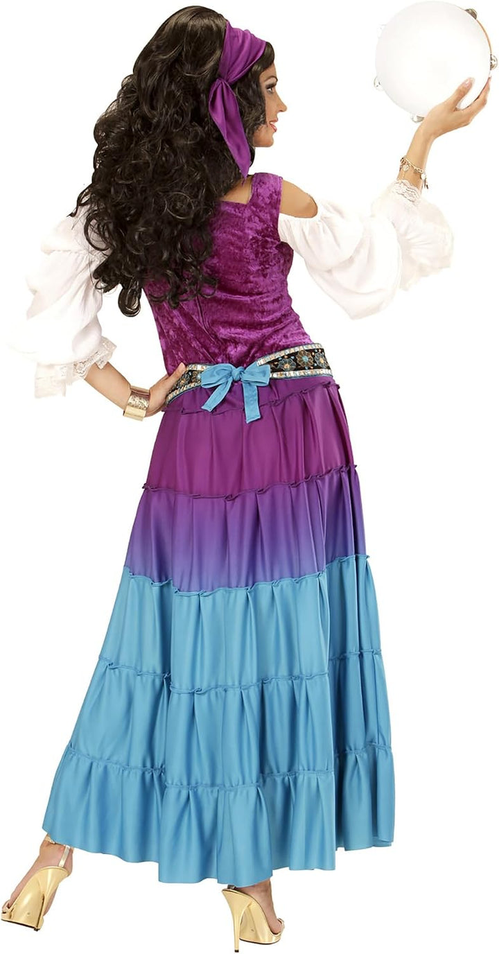 "GIPSY" (dress, coin belt, bandana) - (S), S