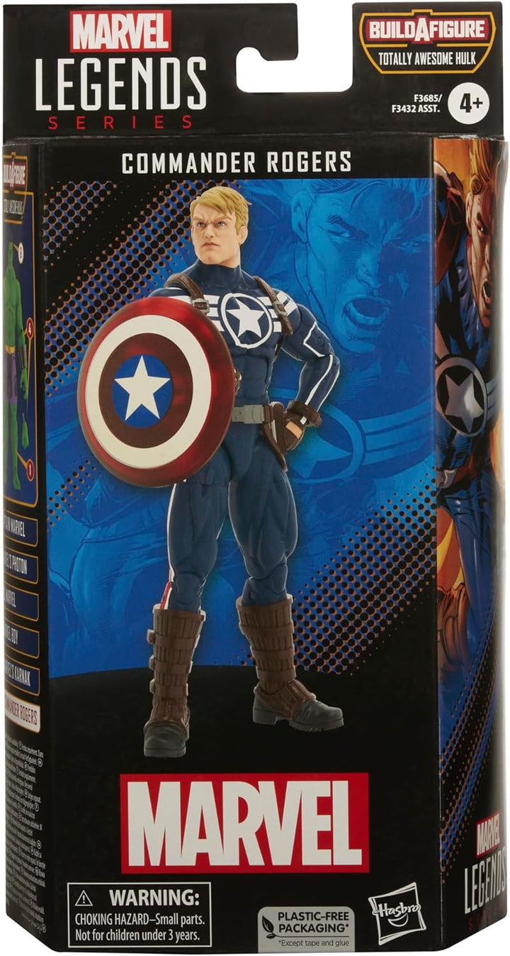 Marvel Legends Series Comics Commander Rogers, 15 cm grosse Action-Figur