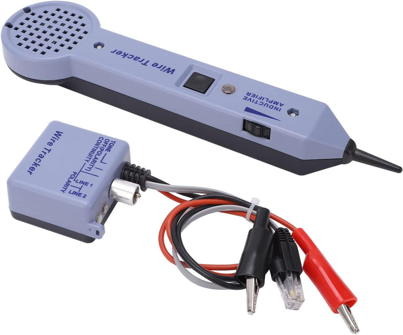 Netzwerkkabel Tracing Tester Kit Audio Einstellbarer Induktionsverstärker Kabel Tonerdetektor Tongen