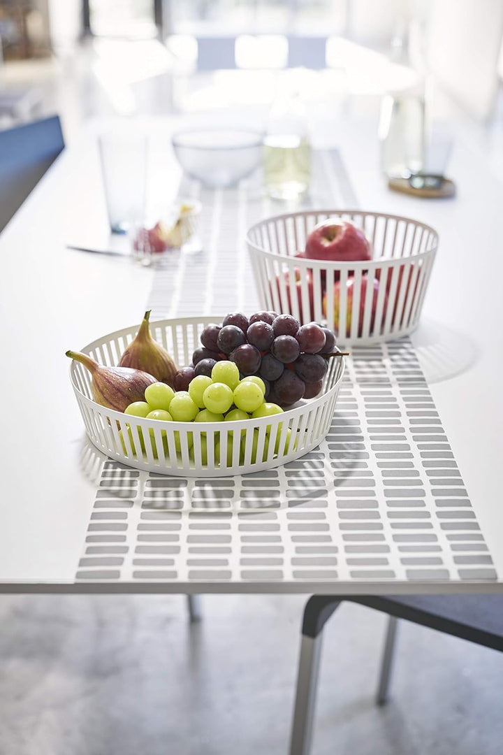Fruit basket wide - Tower - white Weiss Modern, Weiss Modern