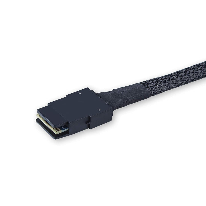 ipolex Internes Mini SAS HD SFF-8643 zu Mini SAS SFF-8087 Kabel, 1-Meter(3.3ft), faltbar, flexibel,