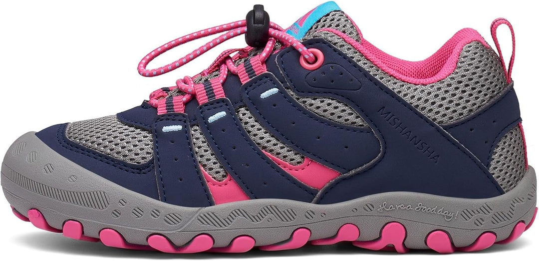 Mishansha Unisex-Kinder Turnschuhe Trekkingschuhe Mädchen Wanderschuhe Outdoor Sportschuhe 24-38 34
