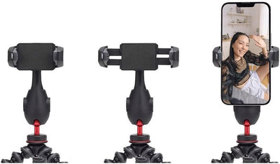 JOBY GripTight PRO 3 GorillaPod, Handy-Klemme Kompatibel mit iPhone und Android, Inklusive GorillaPo