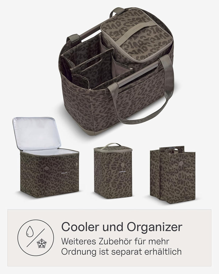 Kapten &amp; Son Vaasa Cooling Inlay Large Leo Braun | 25L Thermotasche aus recyceltem PET für Shopping
