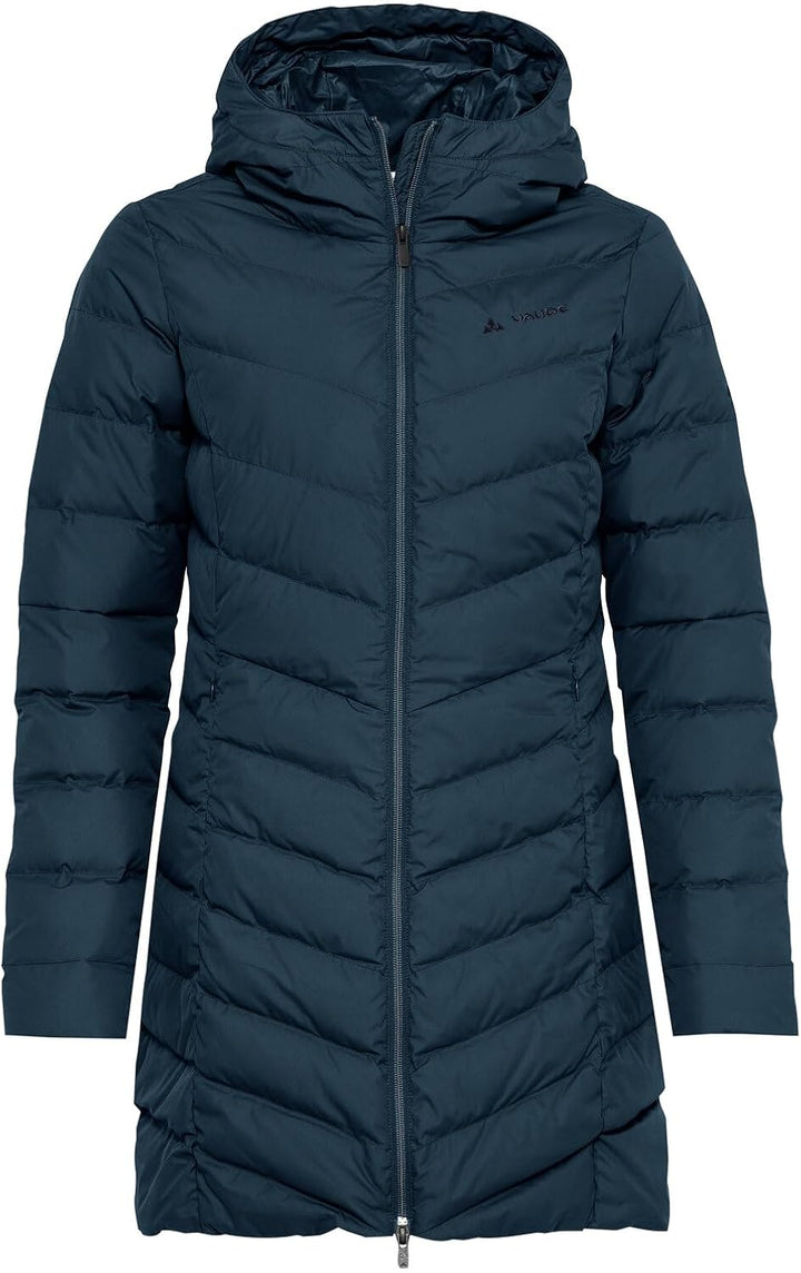 VAUDE Damen Annecy Daunenjacke 44 dark sea uni, 44 dark sea uni