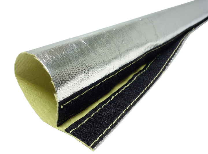 1m Alu-Kevlar Hitzeschutzschlauch ID 60mm *** Klettverschluss Heat Sleeve Kälteschutzschlauch, ID 60