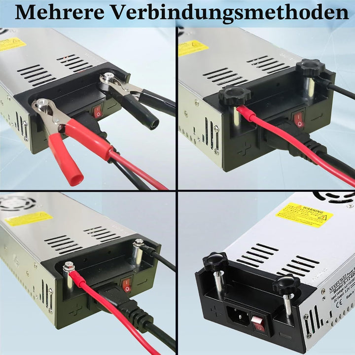 Upgrade Trafo DC 12V 40A 480W Netzteil Transformator Schalternetzteil 230V AC auf DC Netzteil 12Volt