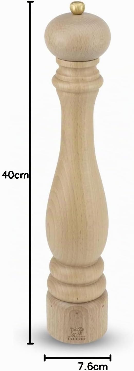 PEUGEOT - Pfeffermühle Paris u‘Select 40 cm - 6 voreingestellte Mahlgrade - Aus PEFC-zertifiziertem