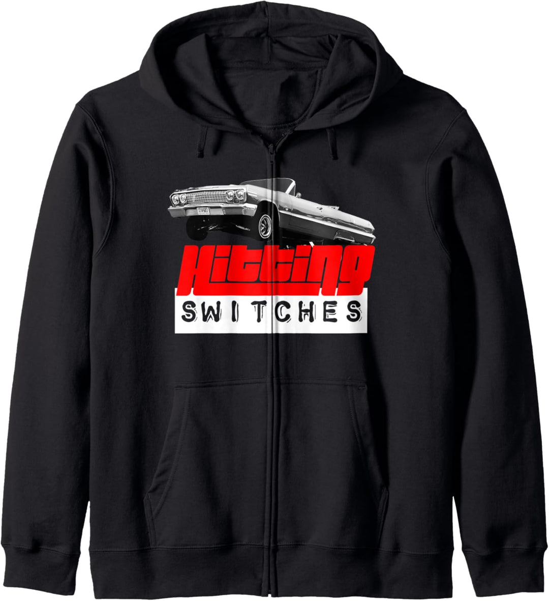 Low Rider hydraulics on wire wheels Kapuzenjacke