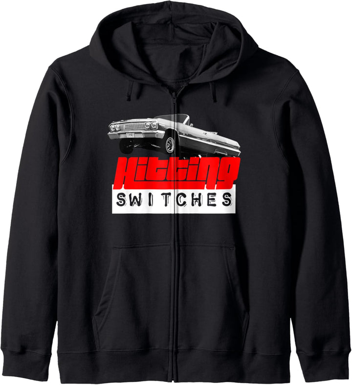 Low Rider hydraulics on wire wheels Kapuzenjacke
