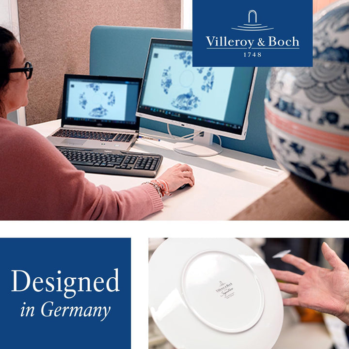 Villeroy und Boch Christmas Toys Spieluhr "Lebkuchenhaus", Porzellan, Weiss/Beige