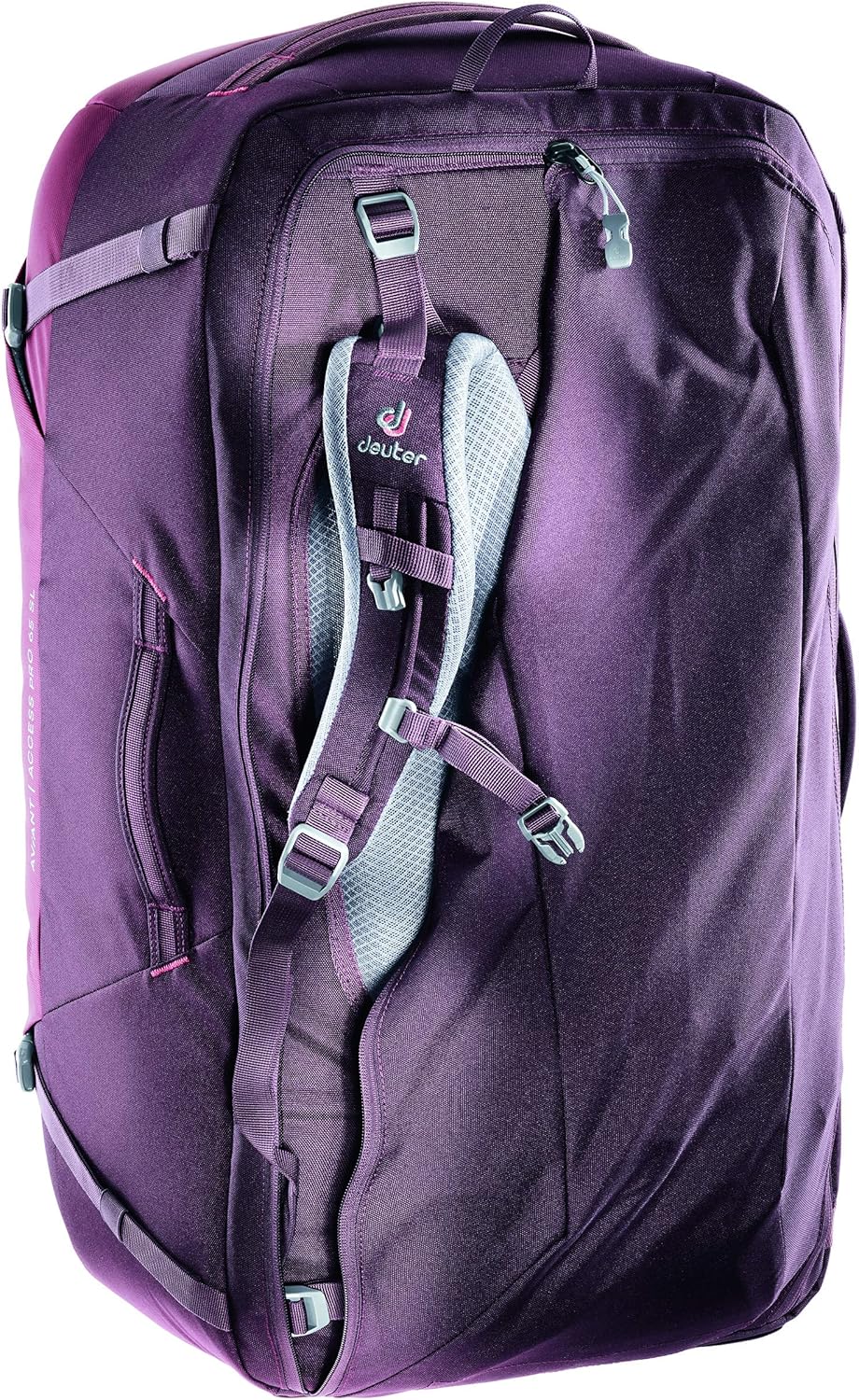 Deuter AViANT Access Pro 55 SL Damen Reiserucksack mit Daypack Schwarz, Schwarz
