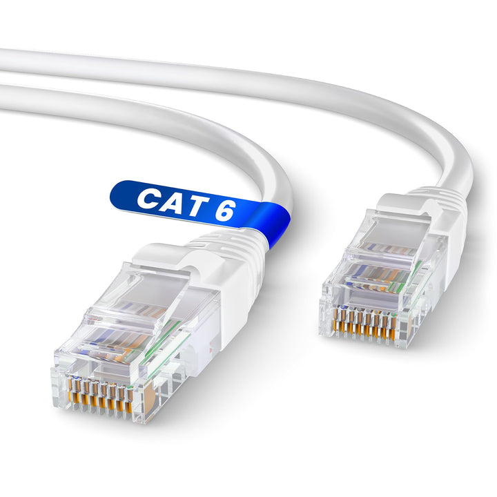Mr. Tronic 100m Ethernet Netzwerk Netzwerkkabel | Patchkabel | CAT6, CCA, UTP | RJ45 Stecker | LAN K