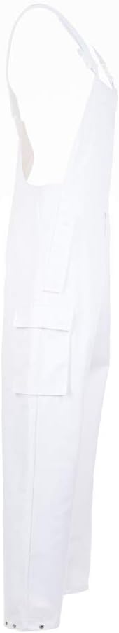Planam Grösse 52 Damen Food Herren Latzhose reinweiss Modell 5340