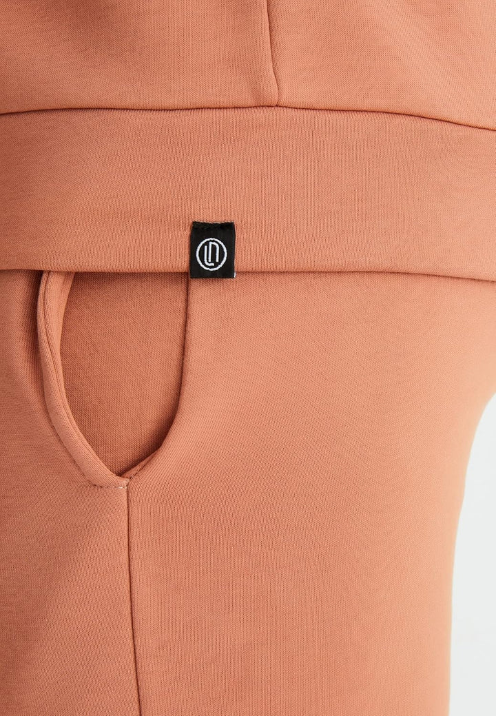 Leif Nelson oversize Pullover Baumwolle mit Rundhalskragen schwarzer Männer Pulli Sweatshirt Langarm