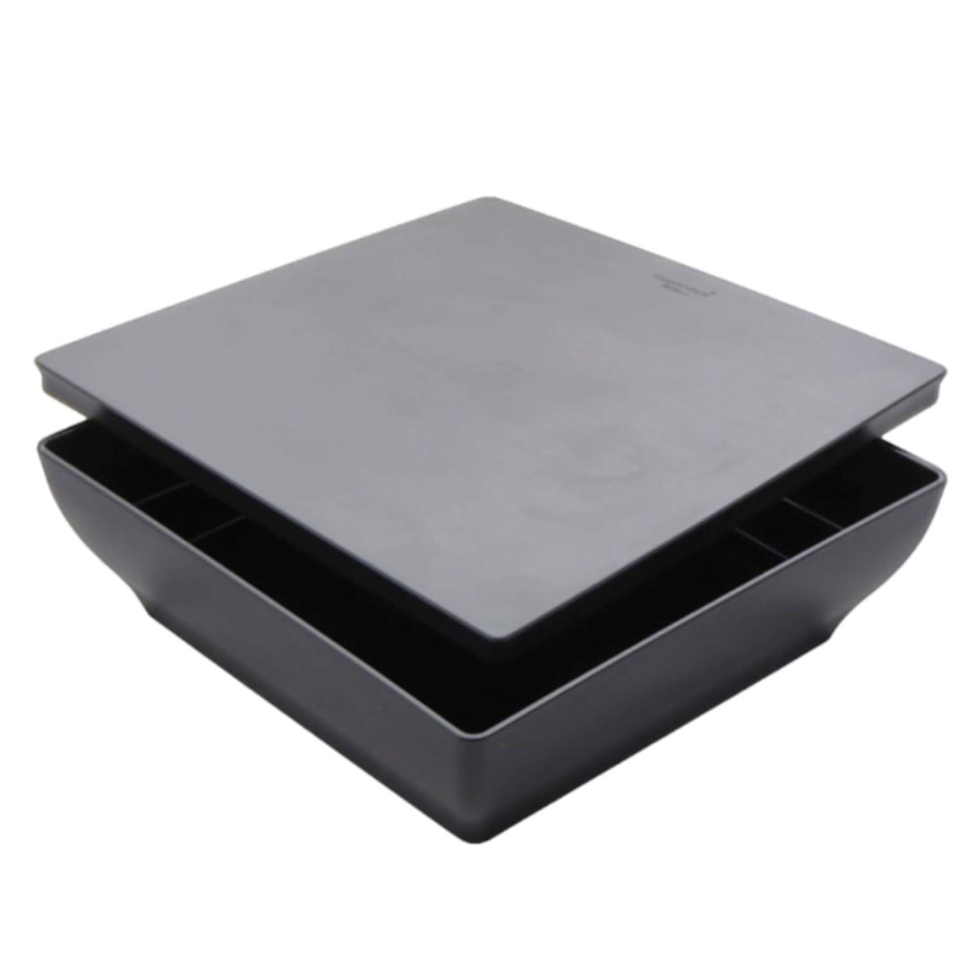 Tupperware Sushi Zen 1,75 Liter Dose Wasabi Sushi Sashimi Maki Japan Sushidose Gross schwarz