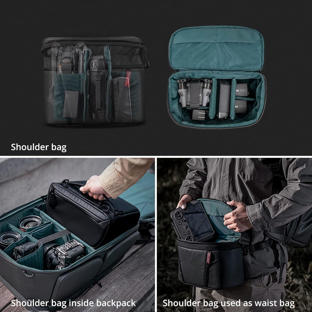 PGYTECH OneMo 2 Kamerarucksack mit Umhängetasche, wasserdichter professioneller Fotorucksack mit Lap