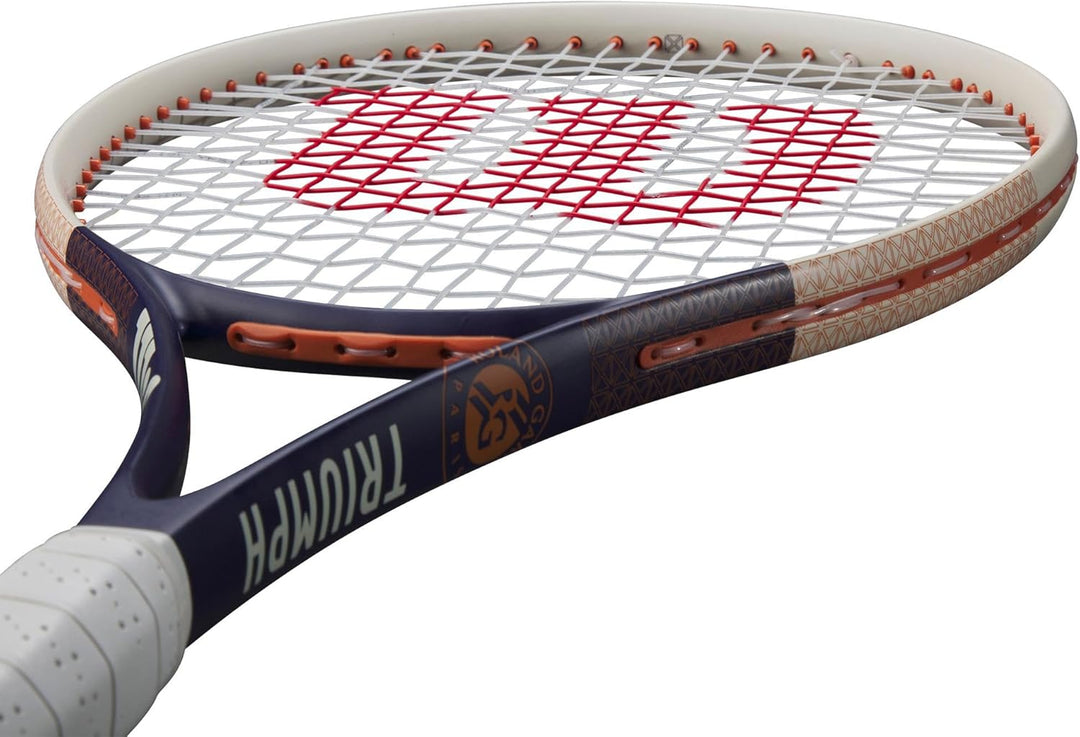 Wilson Roland-Garros Triumph Tennis 4-1/4" (2) Marineblau / Weiss, 4-1/4" (2) Marineblau / Weiß