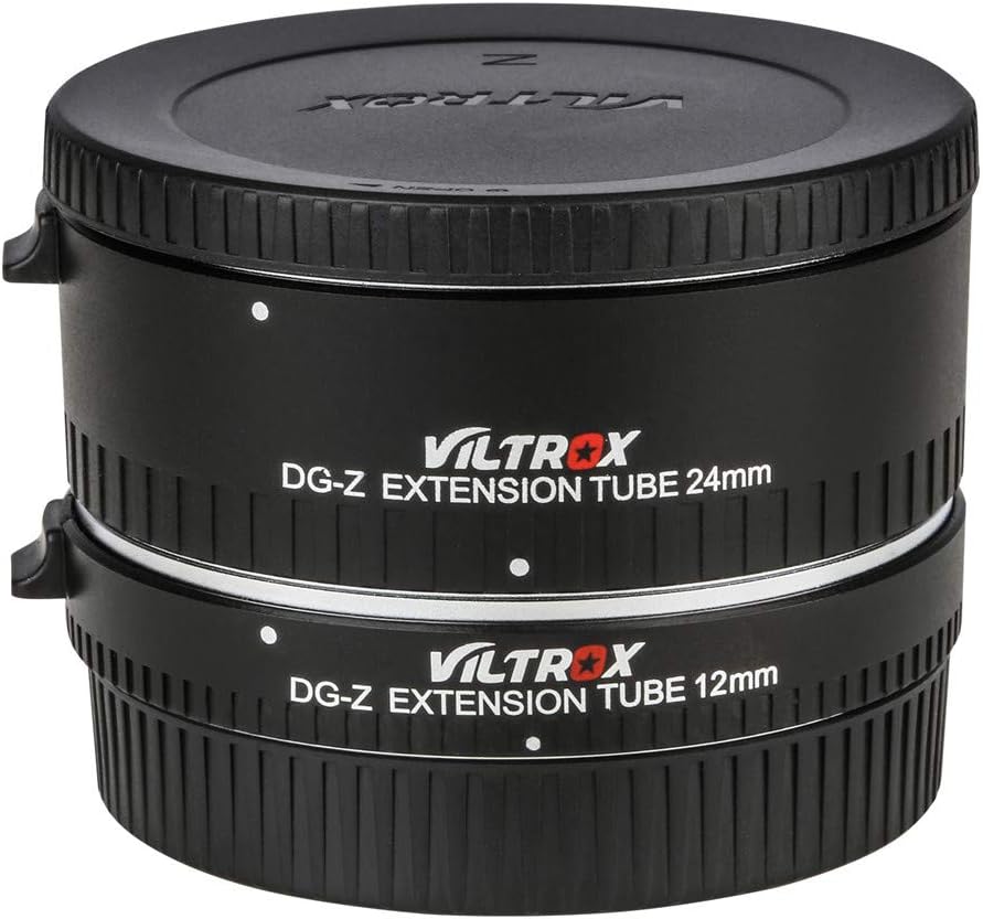 Viltrox DG-Z Autofokus Zwischenringe Makro Verlängerungsring-Set 12mm+24mm für Nikon Z-Mount Z6 Z7 Z