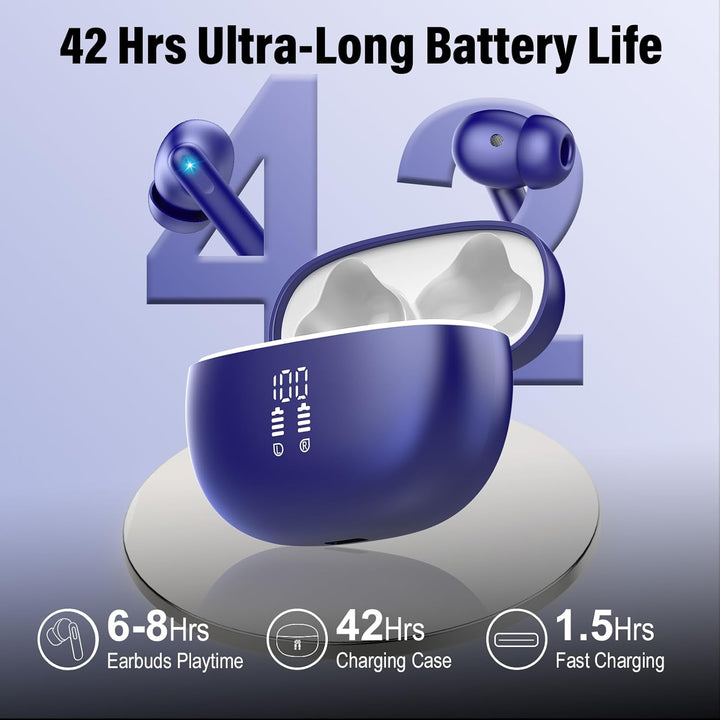 KI Kopfhörer Übersetzer, 42Std Bluetooth 5.4 Sprachübersetzer Kopfhörer mit 164 Sprachen, 7 Übersetz