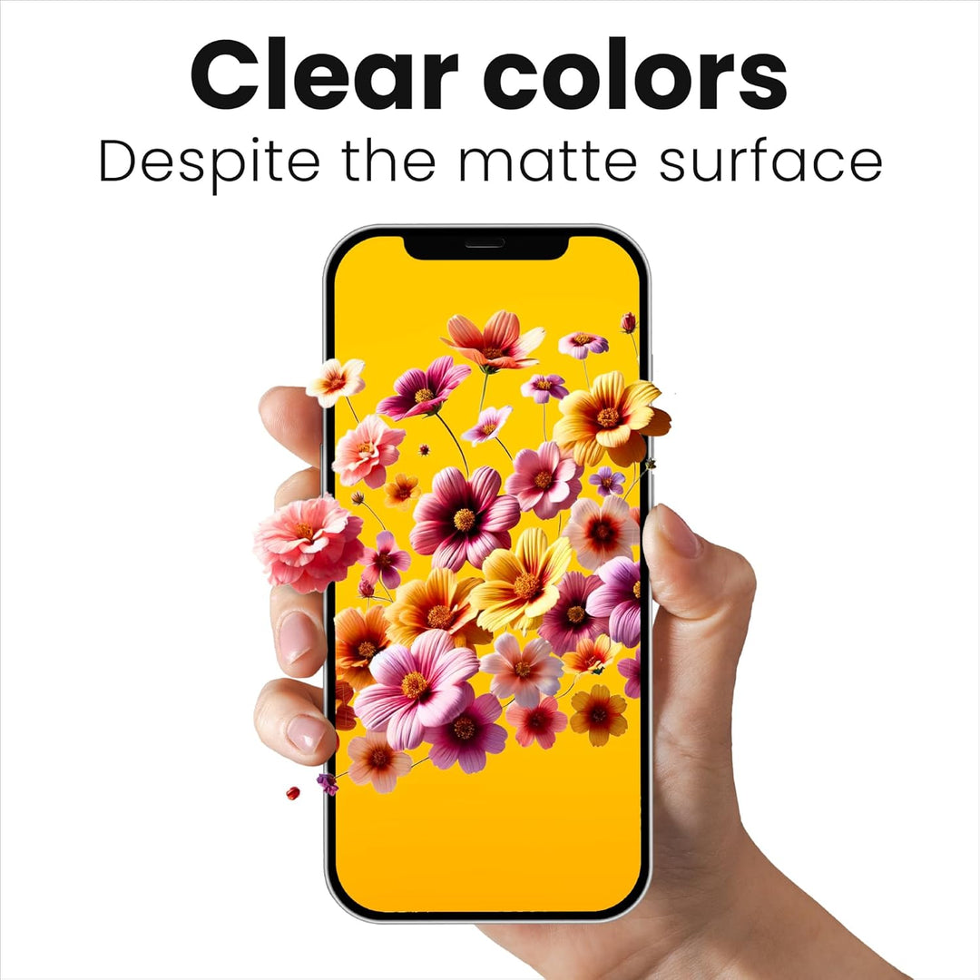 atFoliX Panzerfolie kompatibel mit Huion Kamvas Pro 22 Schutzfolie, entspiegelnde und stossdämpfende