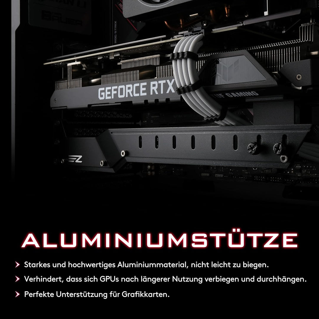 EZDIY-FAB GPU-Halter Halterung Grafikkarte GPU-Unterstützung Videokartenhalter Sag Halter/Holster Un