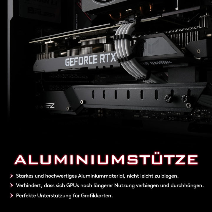 EZDIY-FAB GPU-Halter Halterung Grafikkarte GPU-Unterstützung Videokartenhalter Sag Halter/Holster Un