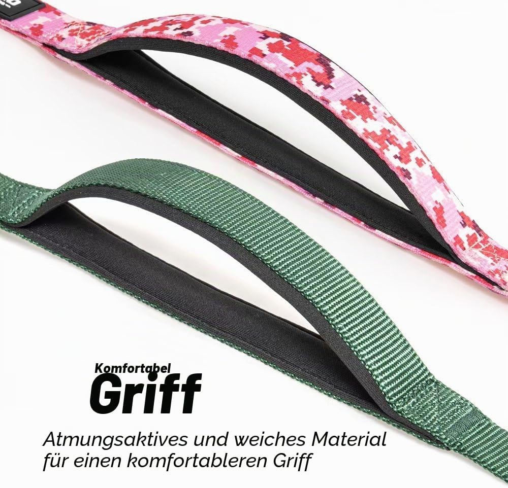 TSPRO Freihandleine Hund für Mittel bis Grosse Hunde, Verstellbar und Dauerhaft, mit Weichem Gepolst