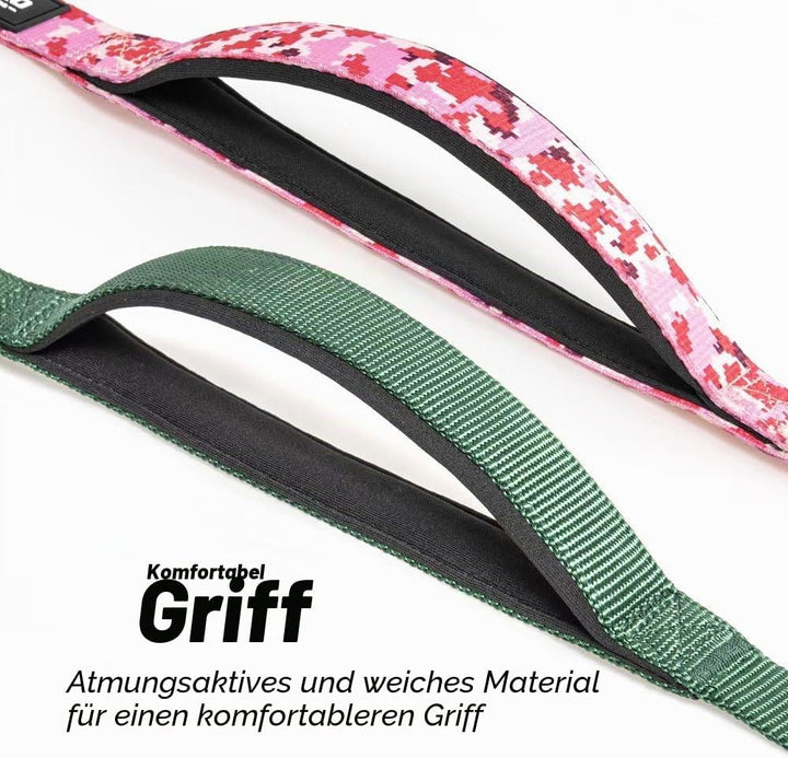 TSPRO Freihandleine Hund für Mittel bis Grosse Hunde, Verstellbar und Dauerhaft, mit Weichem Gepolst