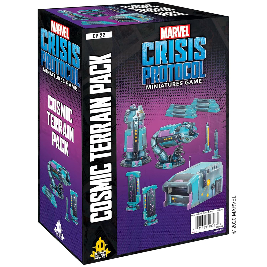 Atomic Mass Games, Marvel Crisis Protocol: Terrain Expansion: Cosmic Terrain Pack, Miniatures Game,