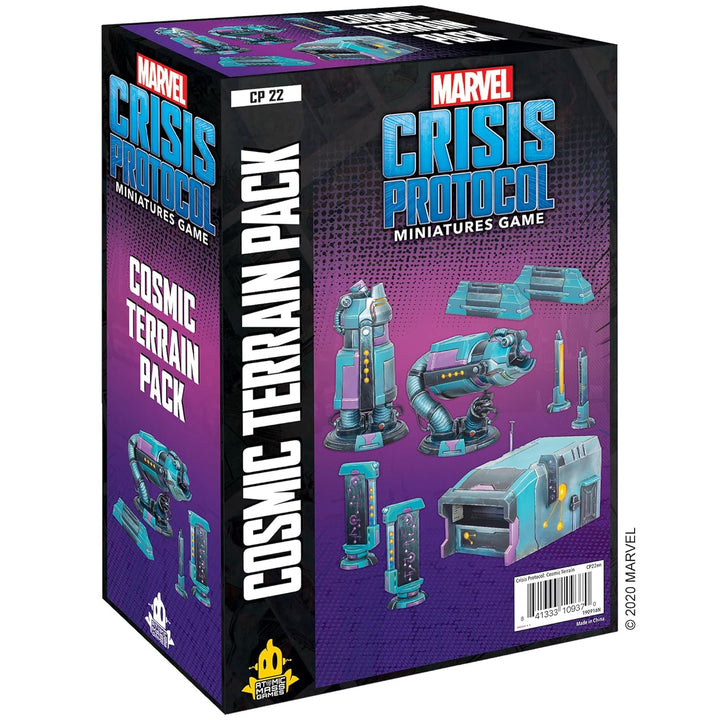 Atomic Mass Games, Marvel Crisis Protocol: Terrain Expansion: Cosmic Terrain Pack, Miniatures Game,