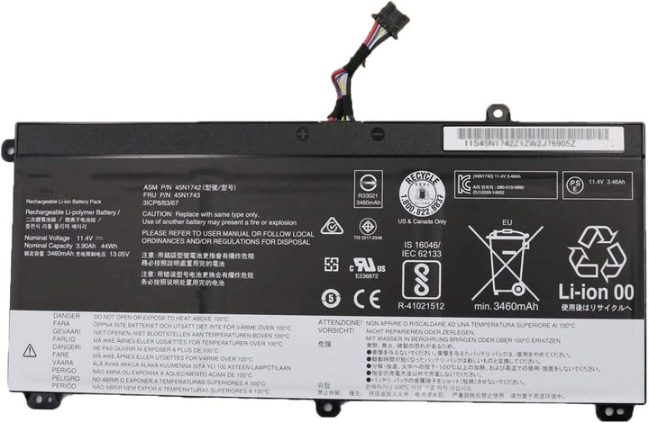 45N1742 45N1740 45N1741 45N1743 SB10K12721 00NY639 Laptop-Akku-Ersatz für Lenovo ThinkPad T550 T550s