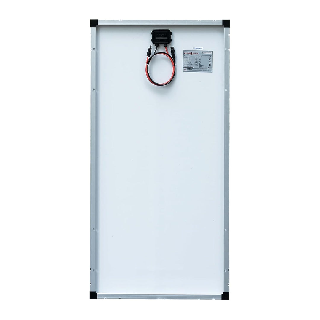 enjoy solar® Monokristallines Solarpanel TOPCon-Technologie, 220W 12V- 25,5% Hocheffizienz, 210mm So